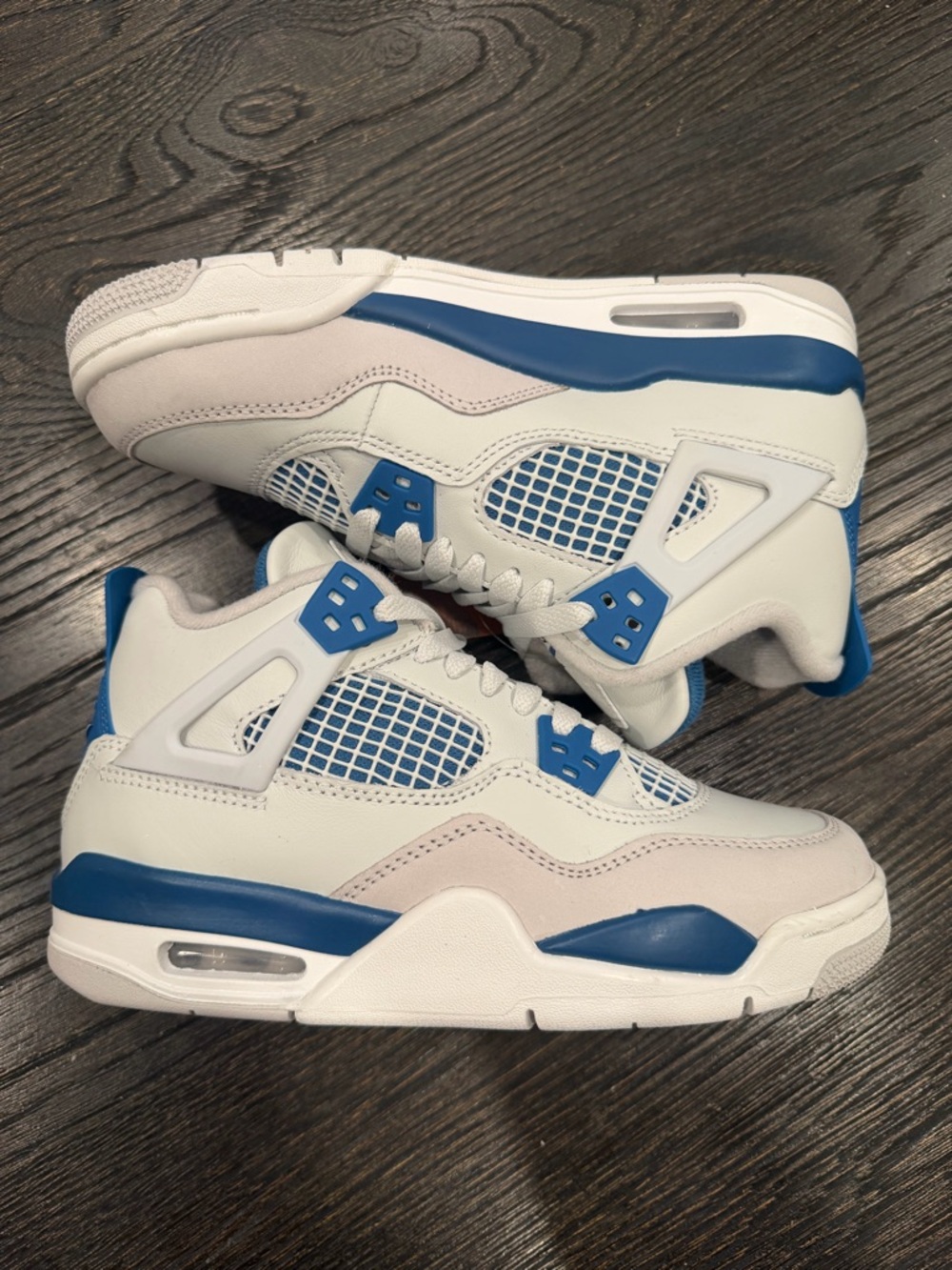 Jordan 4 Retro Military Blue (2024) (GS) 4Y